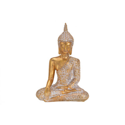 Statueta Buddha H43cm gold